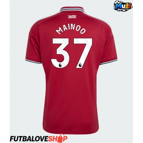 Dres Manchester United Kobbie Mainoo #37 Domáci 2026-27 Krátky Rukáv